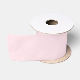 Pastel Roze Roos Effen Kleur Satijnen Lint