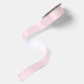 Pastel Roze Roos Effen Kleur  Satijnen Lint (Achterkant)