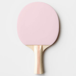 Pastel Roze Roos Effen Kleur Tafeltennisbatje