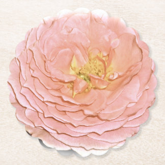 Pastel Roze Rose Onderzetter