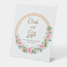 Pastel Roze Rozen & Baby's Breath Kaarten & Cadeau
