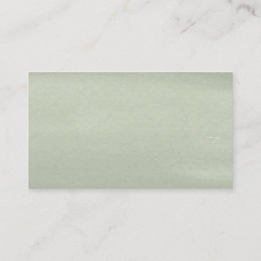 Pastel roze rozen groen Waterverf Baby shower Informatiekaartje (Achterkant)