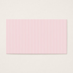 Pastel roze Snoepjes strepen. Visitekaartjes