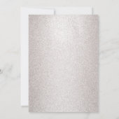 Pastel Roze Sparkly Diamond Sweet Sixteen Kaart (Achterkant)