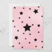 Pastel Roze Spooky Een 1e Verjaardagsfeestje Kaart (Achterkant)