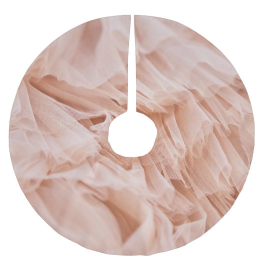 Pastel roze stof: elegante texturen. kerstboom rok (Voorkant)