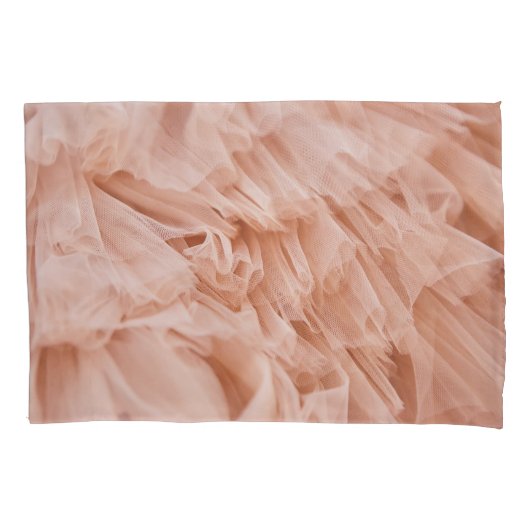 Pastel roze stof: elegante texturen. kussensloop (Voorkant)