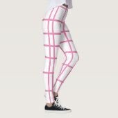 Pastel Roze Stripe Leggings (Rechts)