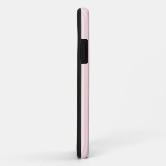 Pastel roze stripes. Case-Mate iPhone case (Achterkant/rechts)