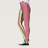 Pastel Roze & Stripes Leggings (Links)