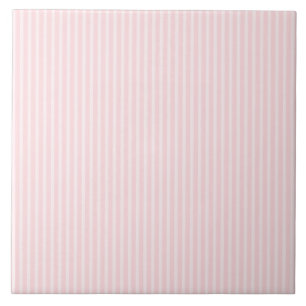 Pastel roze stripes. tegeltje