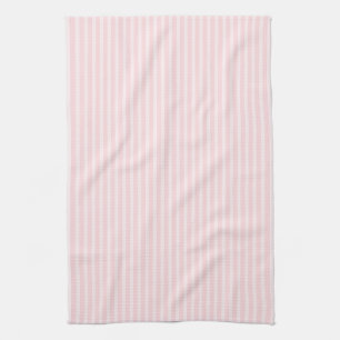 Pastel roze stripes. theedoek