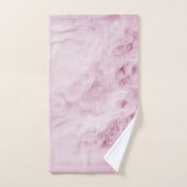 Pastel Roze Swirl Abstract Bad Handdoek (Handdoek)