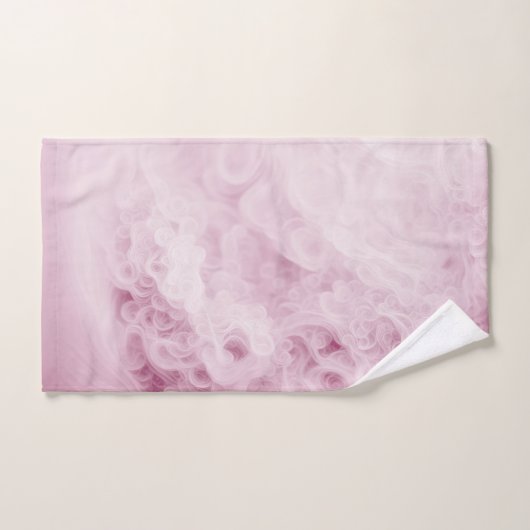 Pastel Roze Swirl Abstract Bad Handdoek (Handdoek)