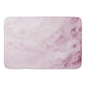 Pastel Roze Swirl Abstract Badmat (Voorkant)