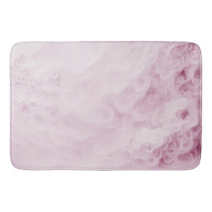 Pastel Roze Swirl Abstract Badmat