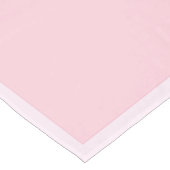 Pastel roze tafelkleed (Gekanteld)
