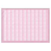 Pastel Roze Tartan tafelkleed voor Gezellige Bijee (Voorkant (Horizontaal))