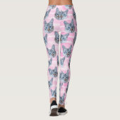 Pastel Roze Tito Cat Leggings (Achterkant)