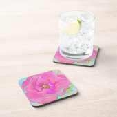 Pastel Roze ventilator Bier Onderzetter (Rechterzijde)