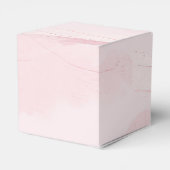 Pastel Roze Verfspatten Bedankdoosjes (Achterkant)