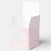 Pastel Roze Verfspatten Bedankdoosjes (Geopend)