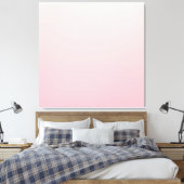 Pastel roze verloop achtergrond canvas afdruk (Insitu (Slaapkamer))