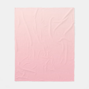 Pastel roze verloop achtergrond fleece deken