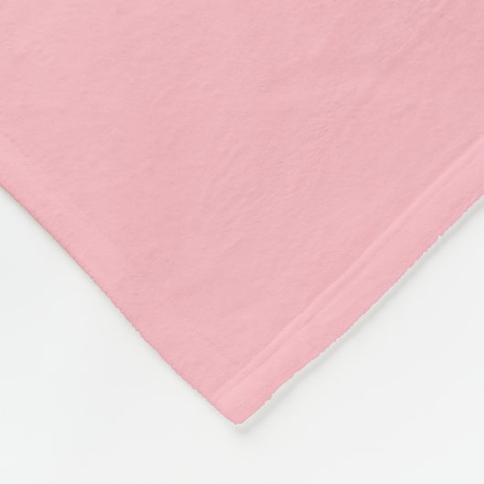 Pastel roze verloop achtergrond fleece deken (Hoek)