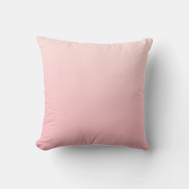 Pastel roze verloop achtergrond kussen