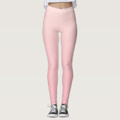 Pastel roze verloop achtergrond leggings (Voorkant)