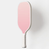 Pastel roze verloop achtergrond pickleball paddle (Links)