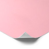 Pastel roze verloop achtergrond poster (Hoek)