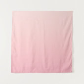 Pastel roze verloop achtergrond wandkleed (Voorkant (horizontaal))