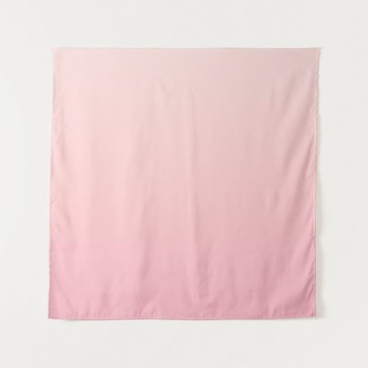 Pastel roze verloop achtergrond wandkleed (Voorkant (horizontaal))