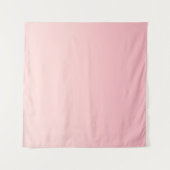 Pastel roze verloop achtergrond wandkleed (Voorkant)