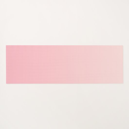 Pastel roze verloop achtergrond yogamat (Achterkant (horizontaal))