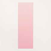 Pastel roze verloop achtergrond yogamat (Voorkant)