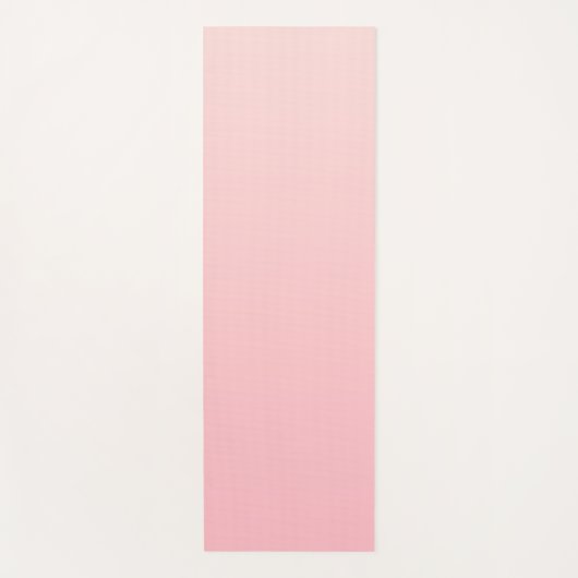 Pastel roze verloop achtergrond yogamat (Voorkant)