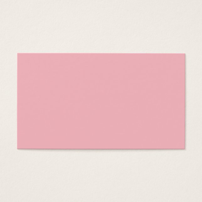 Pastel Roze Visitekaartjes (Voorkant)