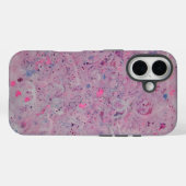 Pastel Roze Waterverf Abstract  Case-Mate iPhone Case (Achterkant (horizontaal))