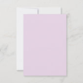 Pastel roze Waterverf Florals Twin Baptisme Kaart (Achterkant)