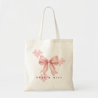 Pastel Roze Waterverf Strik Tas