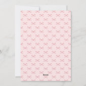 Pastel Roze Wavy Retro Foto Kerst Feestdagenkaart (Achterkant)