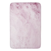 Pastel Roze Wervelend Abstract Badmat (Voorkant Verticaal)