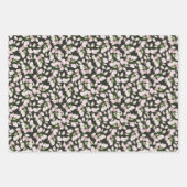 Pastel Roze Wilde Bloemknoppen Inpakpapier Vel (Voorkant 2)
