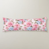  PASTEL ROZE WIT BLAUWE WATERVERF LICHAAMSKUSSEN (Voorkant)