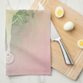 Pastel Roze Yoga-boom Theedoek (Quarter Fold)