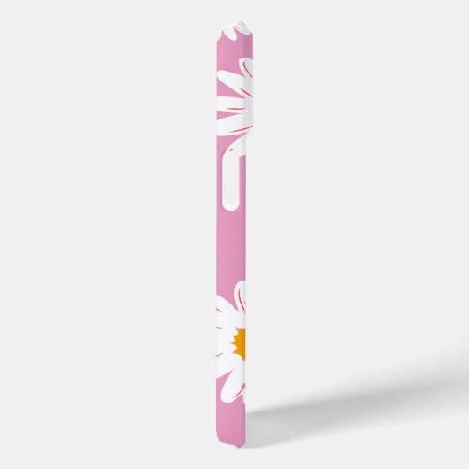 Pastel Roze Zonnebloem Telefoonhoes - Schattigee e Case-Mate iPhone Case (Achterkant / Rechts)