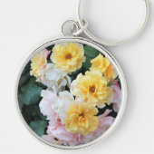 Pastel-Rozen Sleutelhanger (Voorkant)